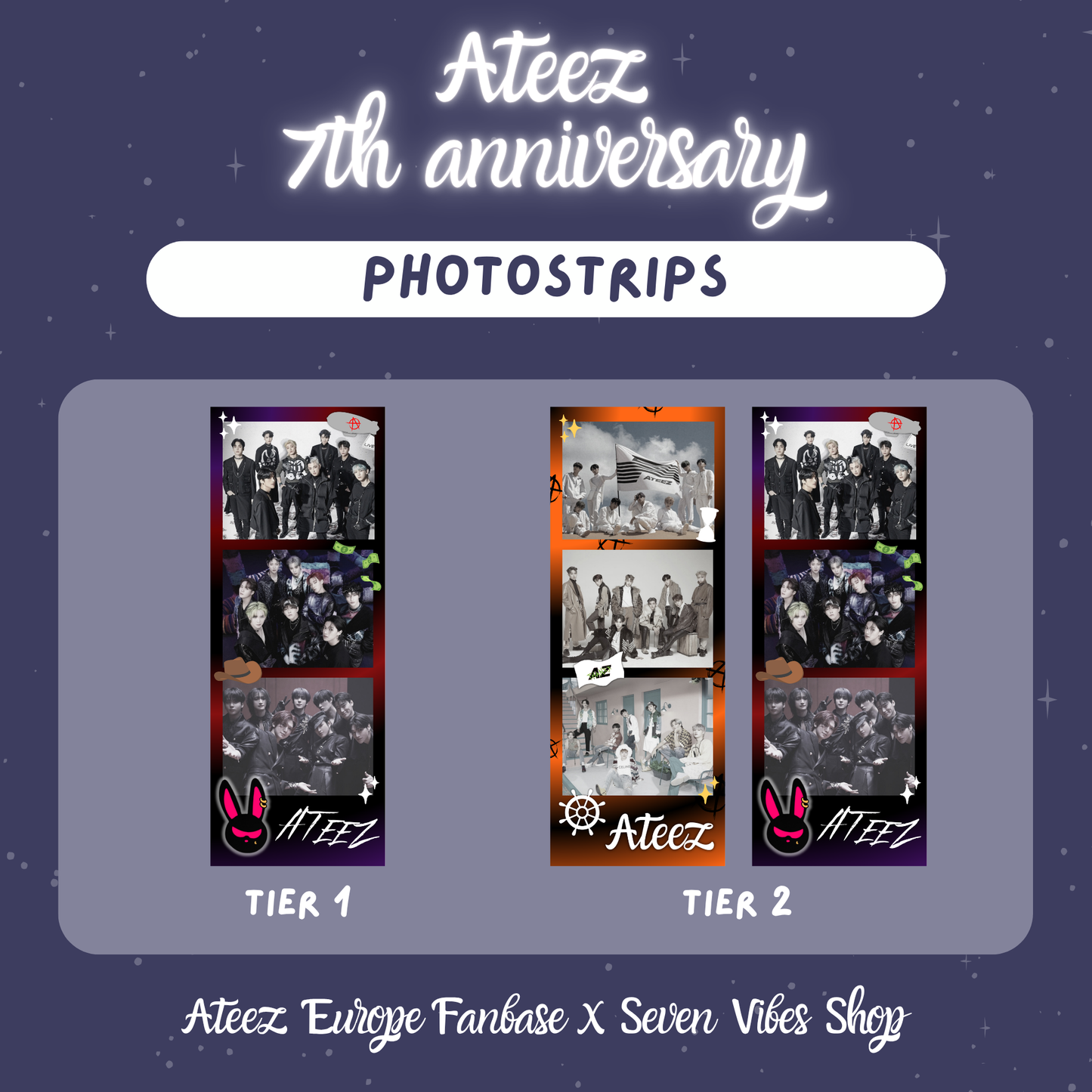 Fanpacks - Ateez 7th anniversary