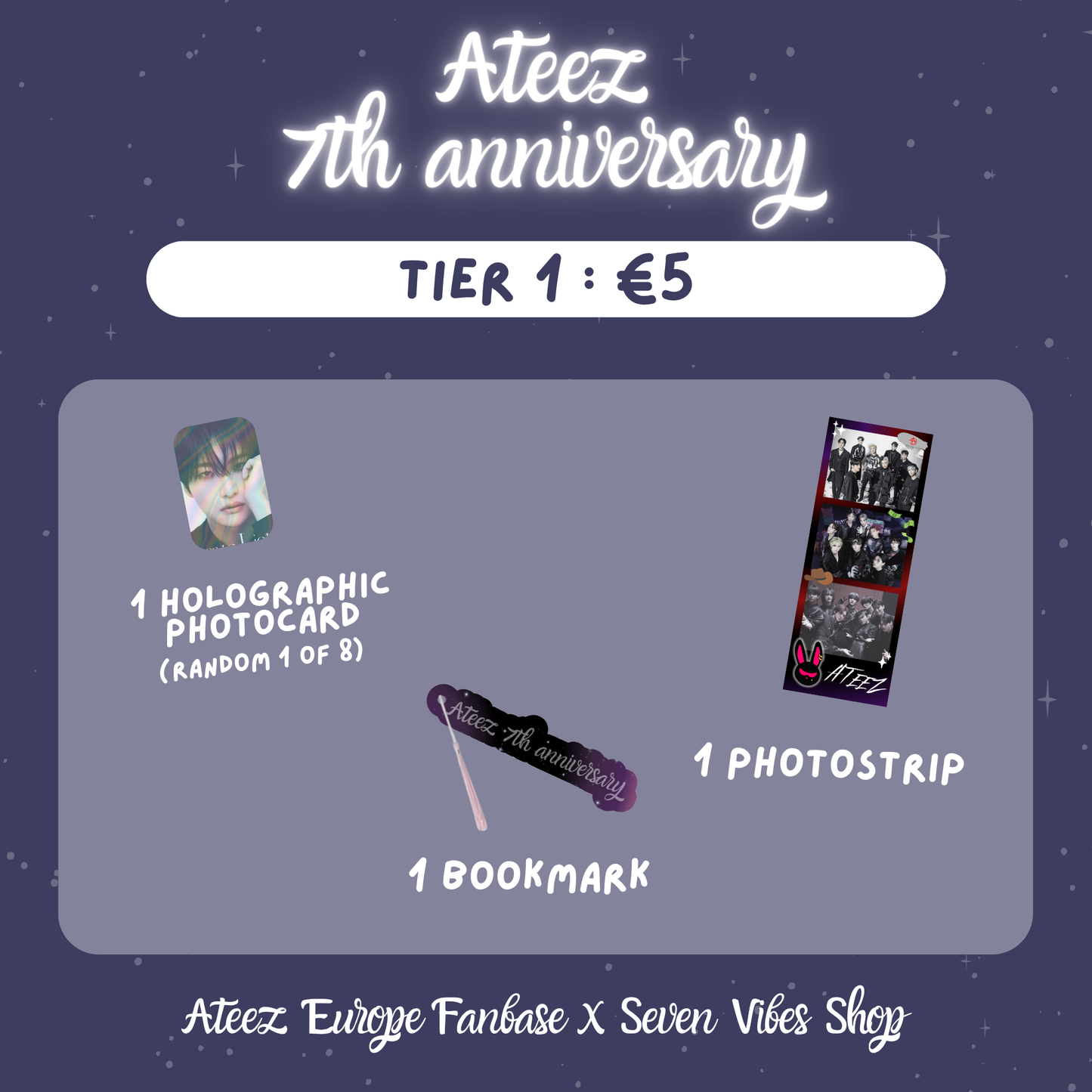 Fanpacks - Ateez 7th anniversary