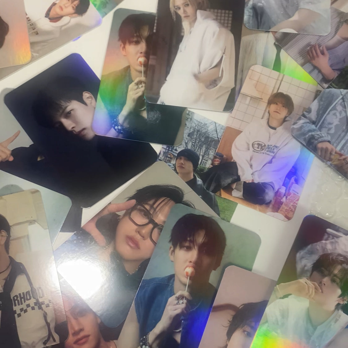 Photocards non officielles holographiques