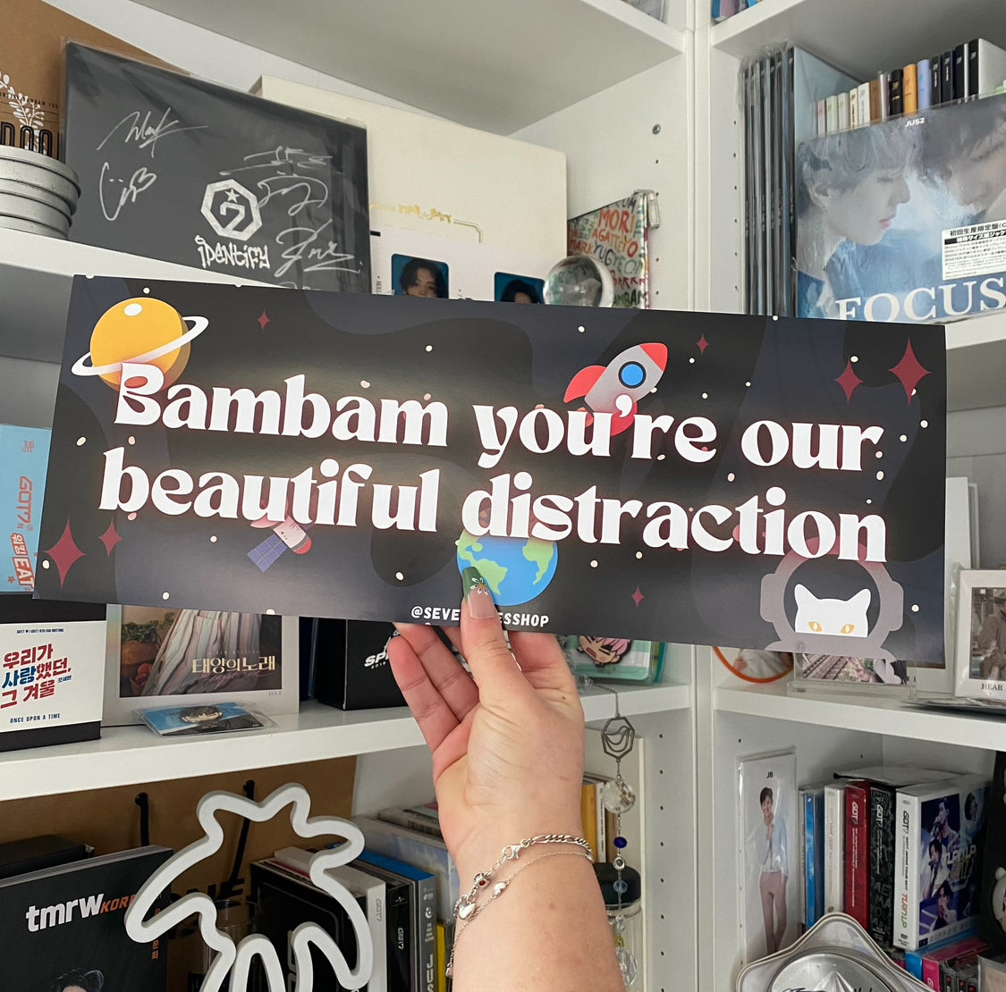 Bannières Bambam (GOT7) - Paris