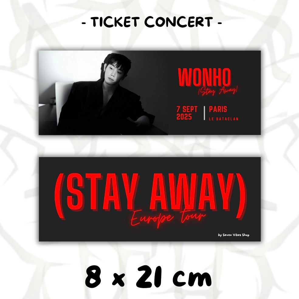 Fanpack Wonho - Europe tour