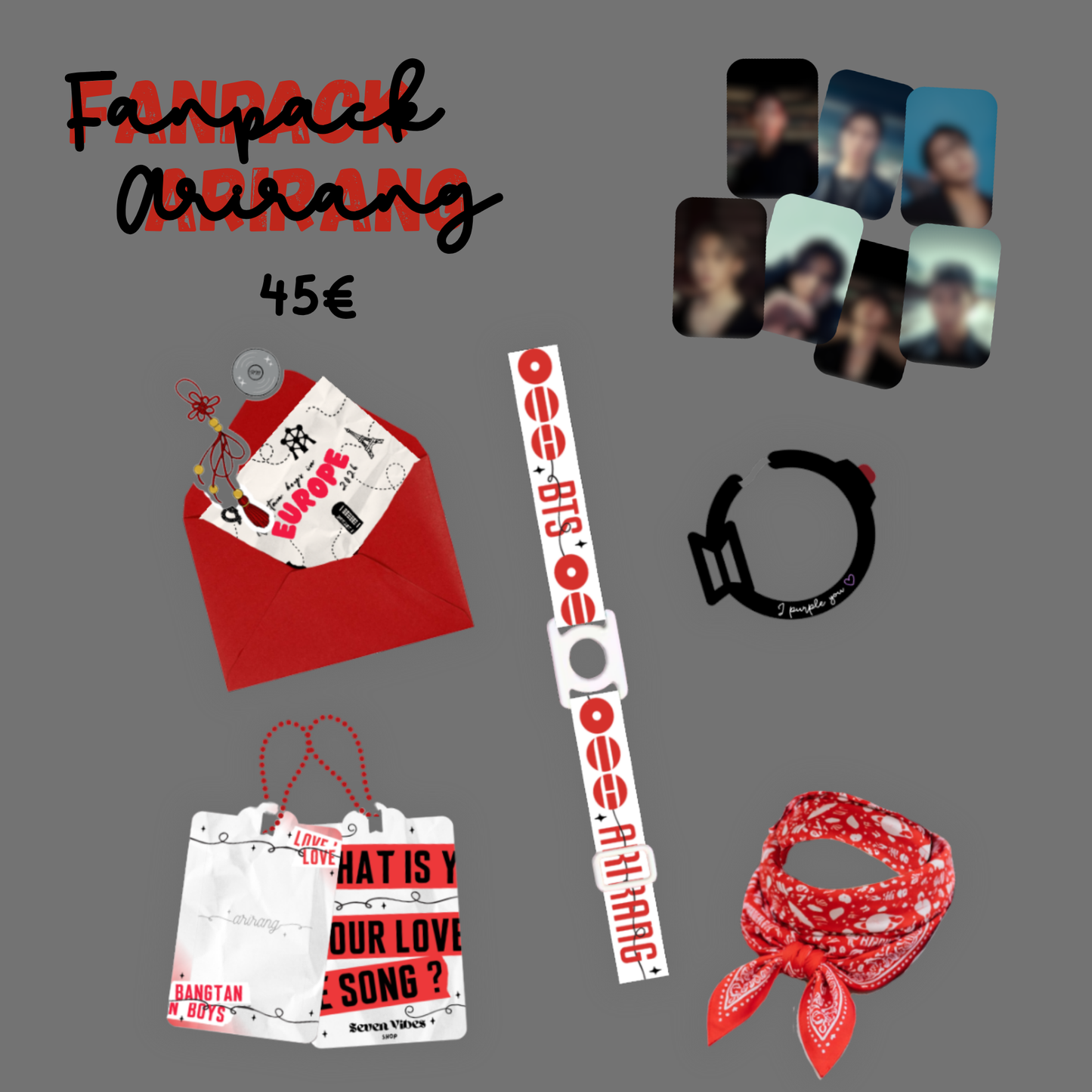 BTS Fanpacks - Arirang Tour