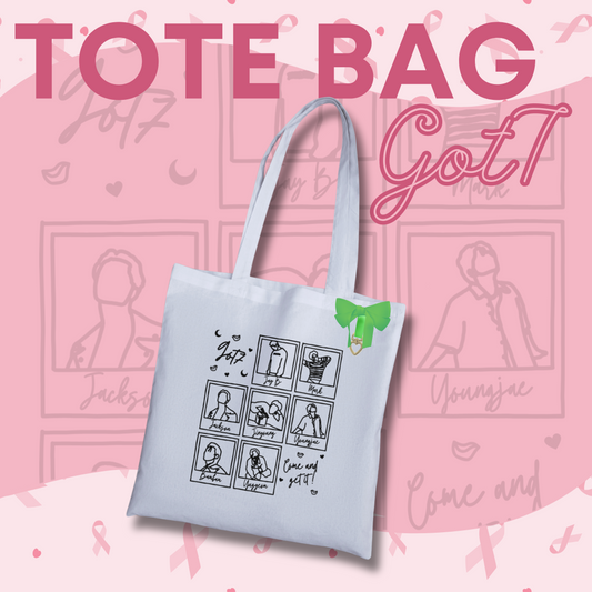 [PINK OCTOBER] Ateez Tote Bag