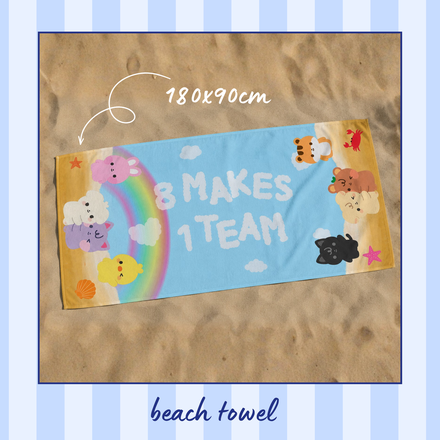[PRE-ORDER] Beach towel - Summerteez