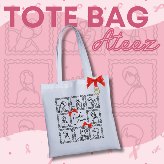 [PINK OCTOBER] Ateez Tote Bag