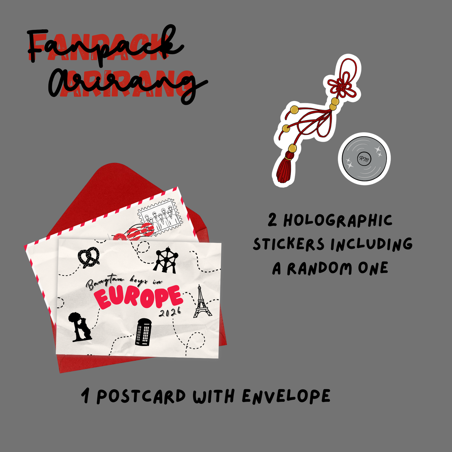 BTS Fanpacks - Arirang Tour