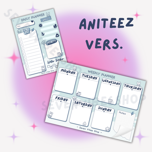 PRE-ORDER - Aniteez Notepads vers.