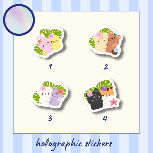 Stickers holographiques - Summerteez