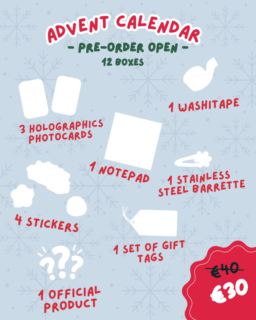 [PRE-ORDER] Advent Calendar