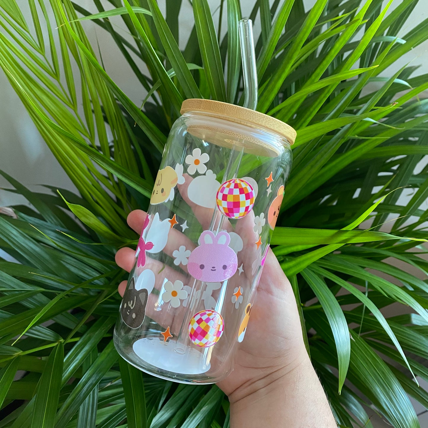 Verre avec couvercle - Ateez