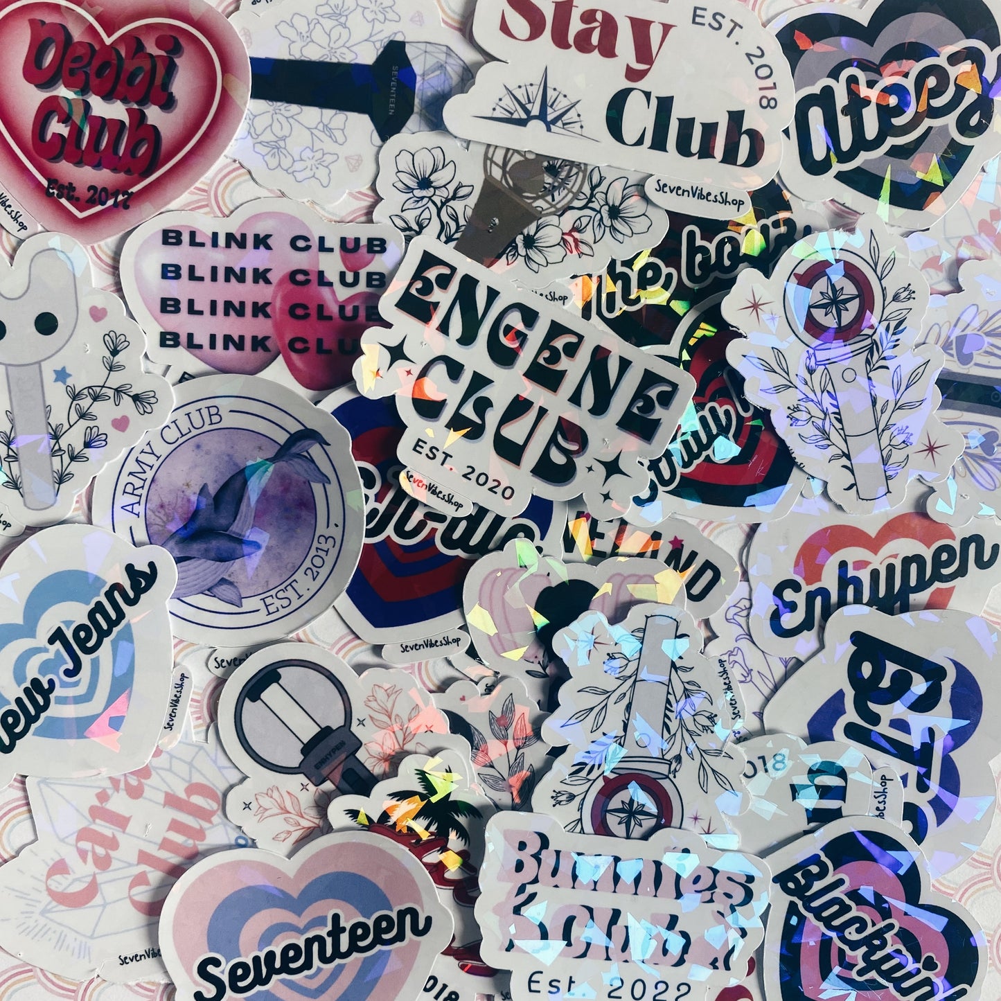 Holographic Sticker - Kpop