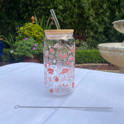 Verre avec couvercle  - Skzoo