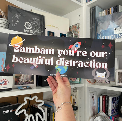 Bannières Bambam (GOT7)  - Paris