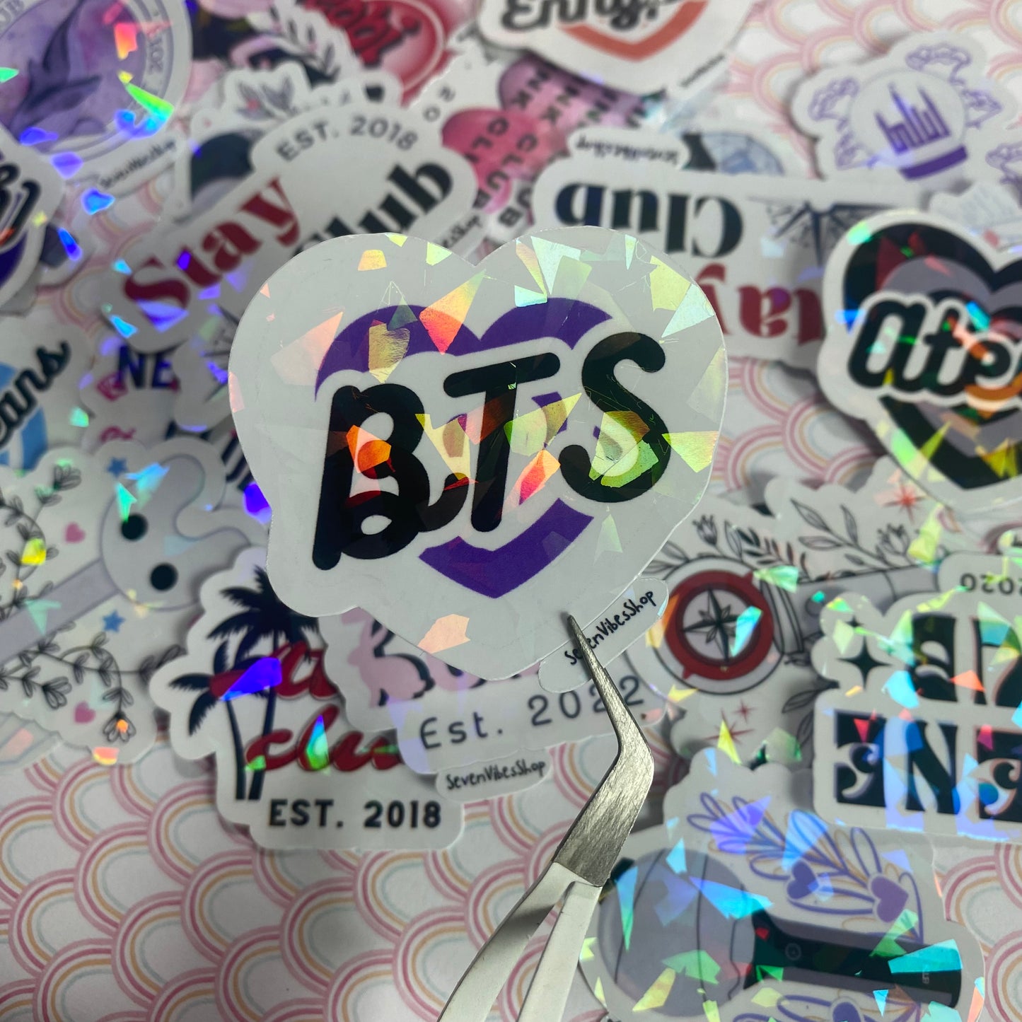 Holographic Sticker - Kpop