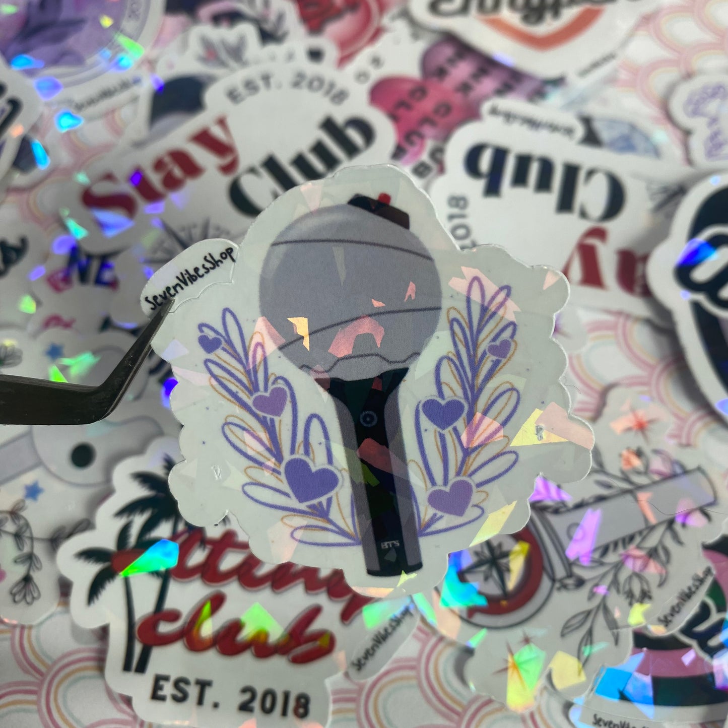 Holographic Sticker - Kpop