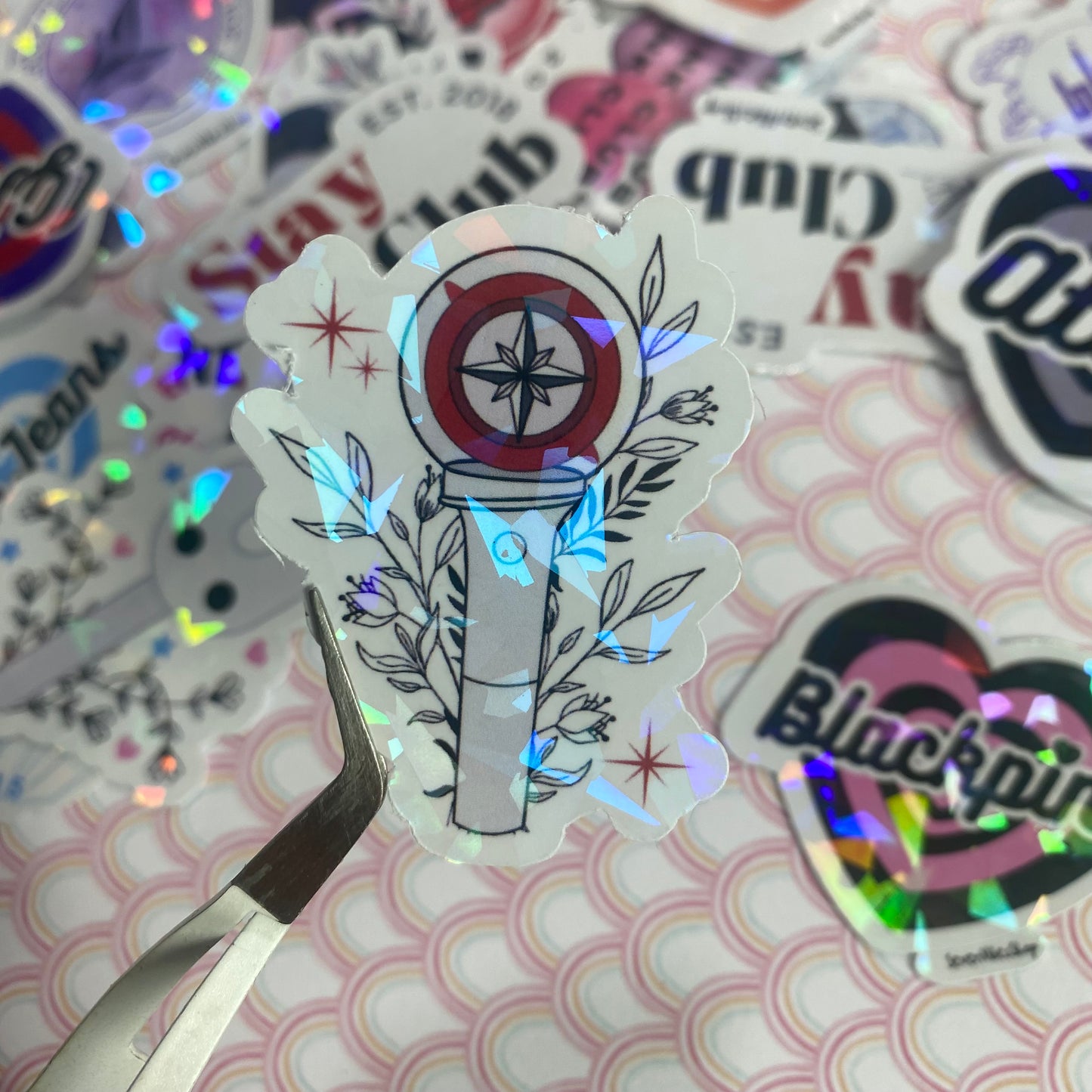 Holographic Sticker - Kpop