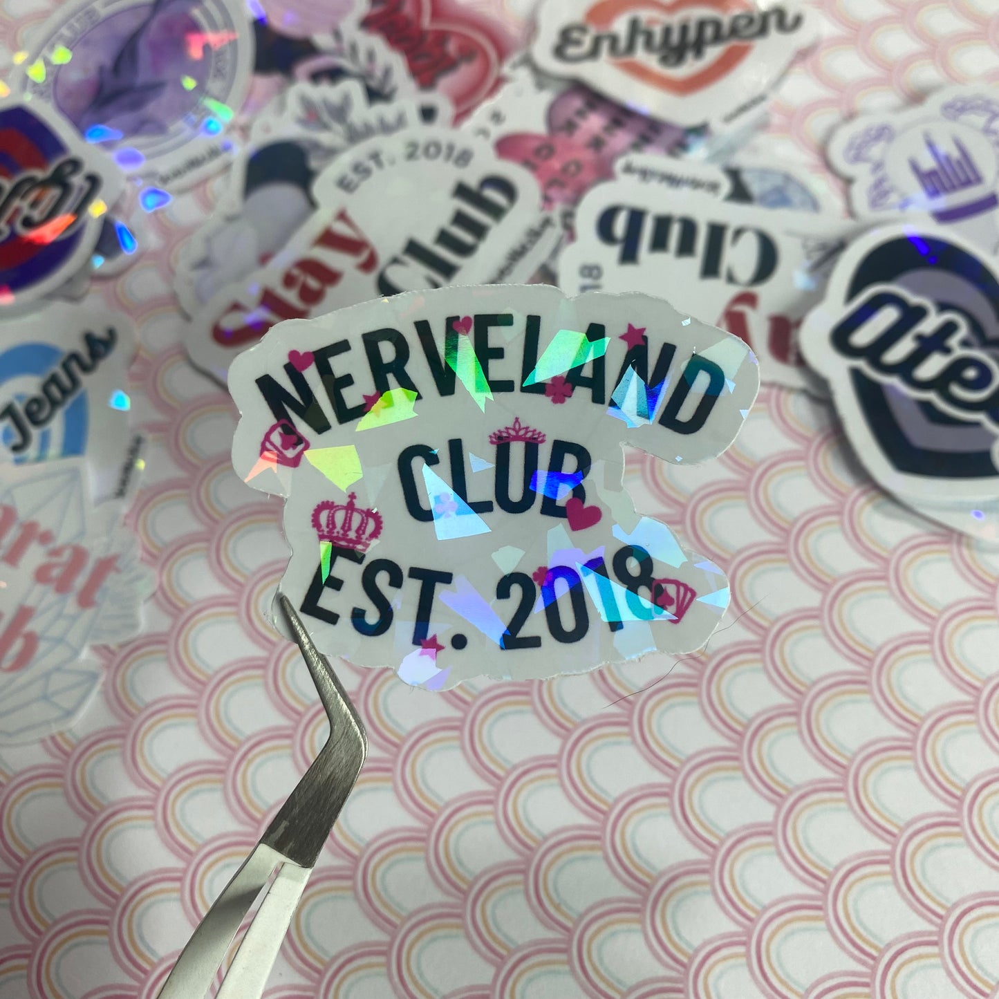 Holographic Sticker - Kpop