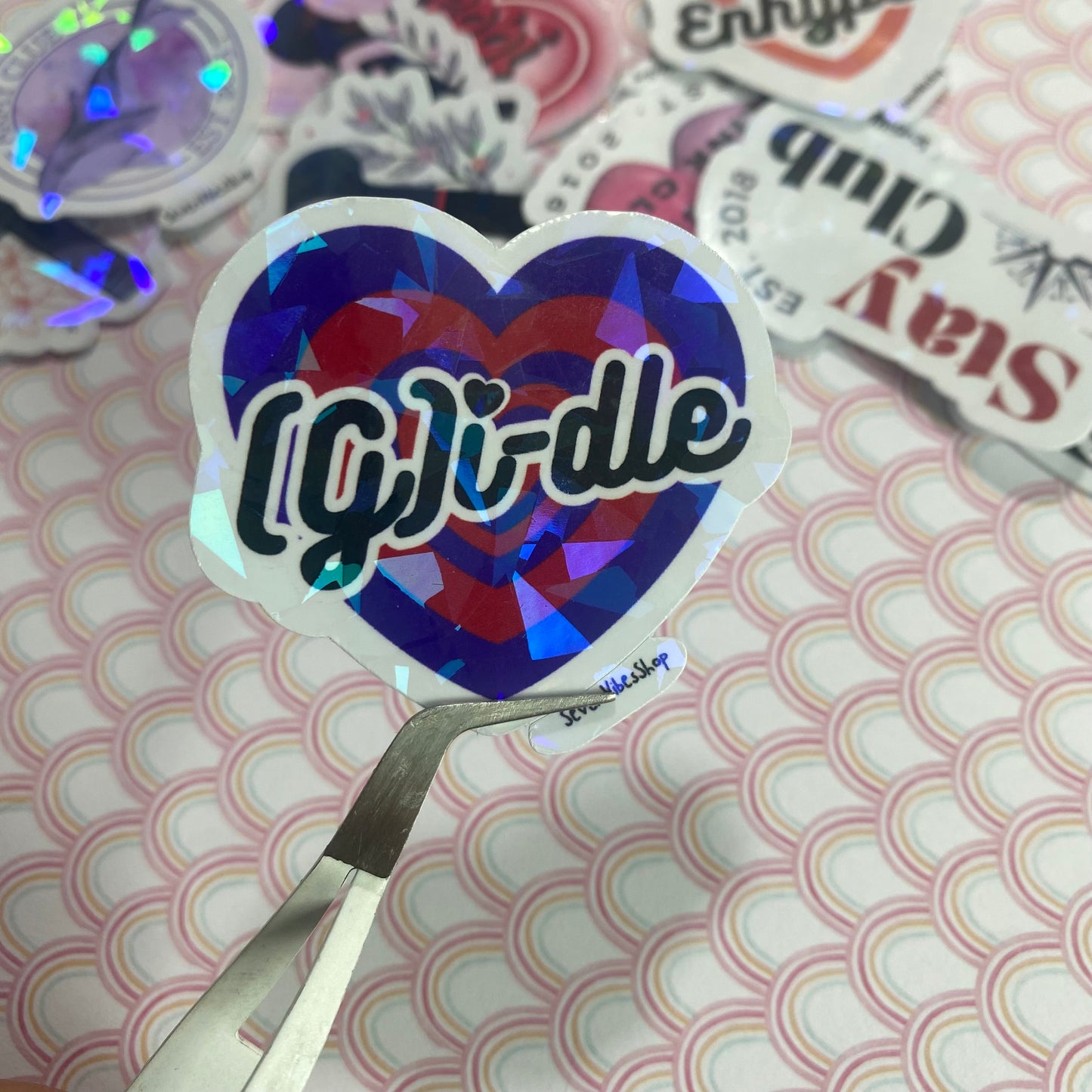 Holographic Sticker - Kpop