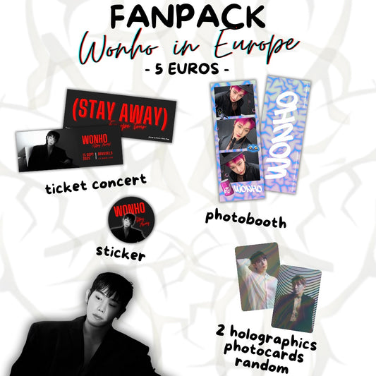Fanpack Wonho - Europe tour
