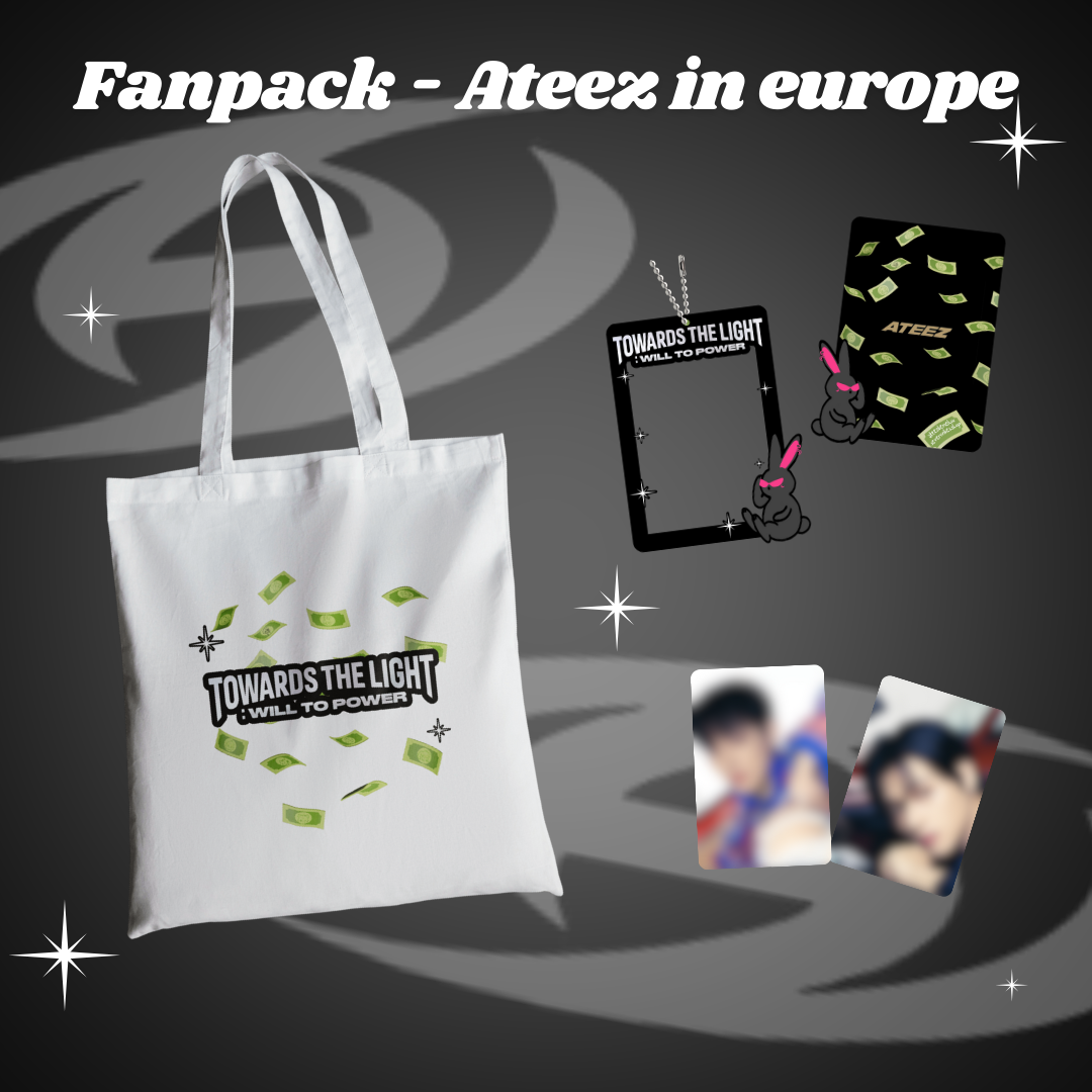 Fanpacks de Ateez en Europa